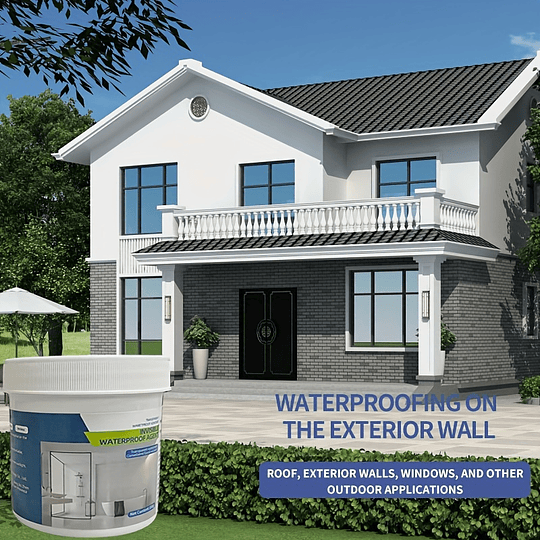 Adesivo impermeabilizante transparente para casa de banho, impermeabilizante, reparação de fugas, revestimento, parede exterior do telhado, sem quebrar, tijolo, fuga, selante penetrante