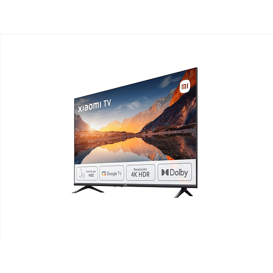 TV A 2025 32" Smart TV HD HDR, Google TV, controlo de voz, Dolby, preto