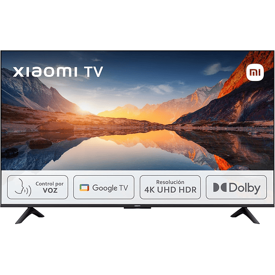 TV A 2025 32" Smart TV HD HDR, Google TV, controlo de voz, Dolby, preto