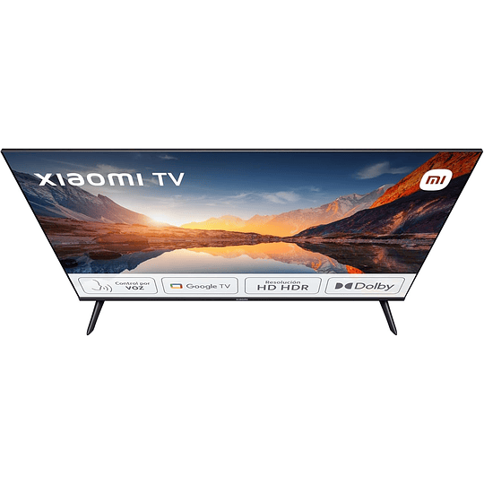 TV A 2025 32" Smart TV HD HDR, Google TV, controlo de voz, Dolby, preto