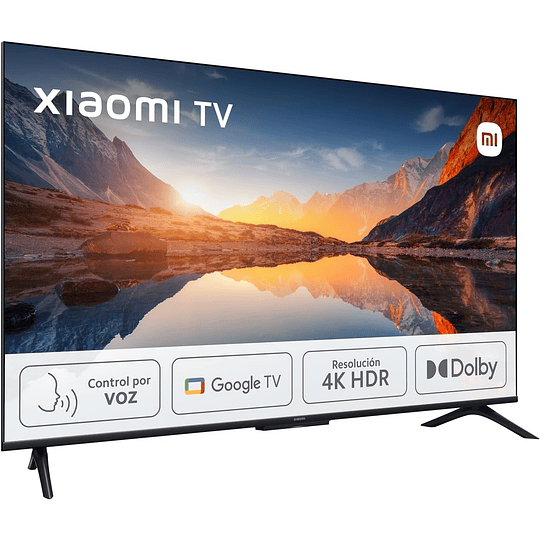 TV A 2025 32" Smart TV HD HDR, Google TV, controlo de voz, Dolby, preto