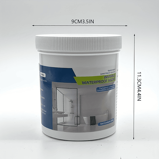 Adesivo impermeabilizante transparente para casa de banho, impermeabilizante, reparação de fugas, revestimento, parede exterior do telhado, sem quebrar, tijolo, fuga, selante penetrante