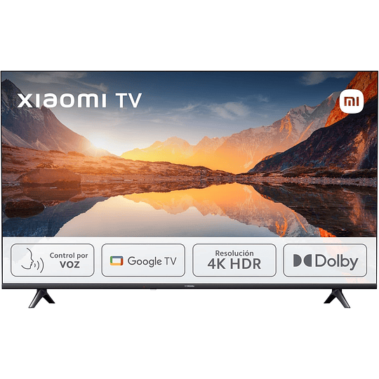 TV A 2025 32" Smart TV HD HDR, Google TV, controlo de voz, Dolby, preto