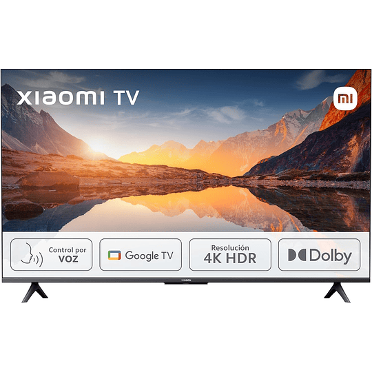 TV A 2025 32" Smart TV HD HDR, Google TV, controlo de voz, Dolby, preto