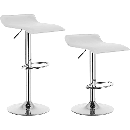 tamboretes de bar regulável em altura couro artificial aço cromado assento acolchoado cadeira de bar tamboretes altos cozinha branca