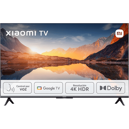 TV A 2025 32" Smart TV HD HDR, Google TV, controlo de voz, Dolby, preto