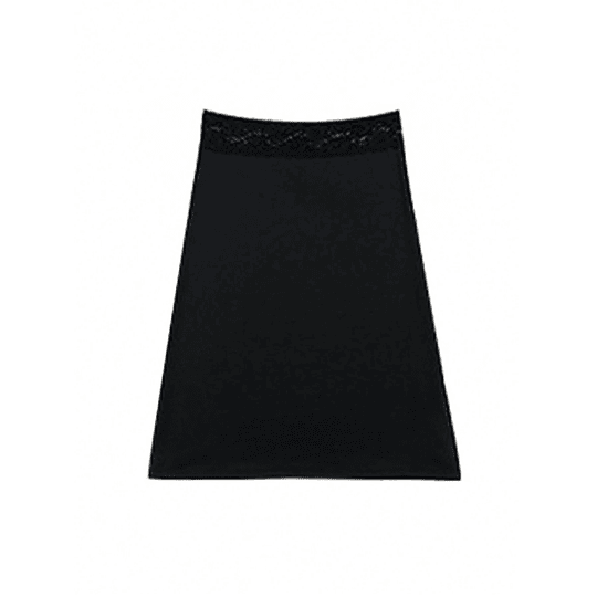 3 peças/1 peça saia forrada de renda feminina saia de baixo, anágua de cor sólida antiderrapante de verão