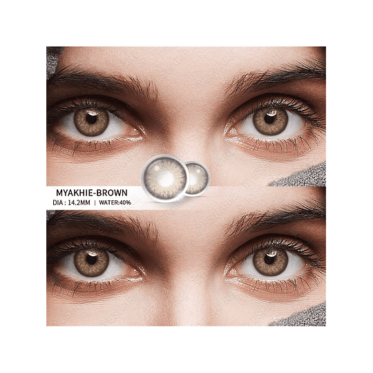 1 Par Grande Diâmetro Suave Colorido Contato Com Natural Transparente Características