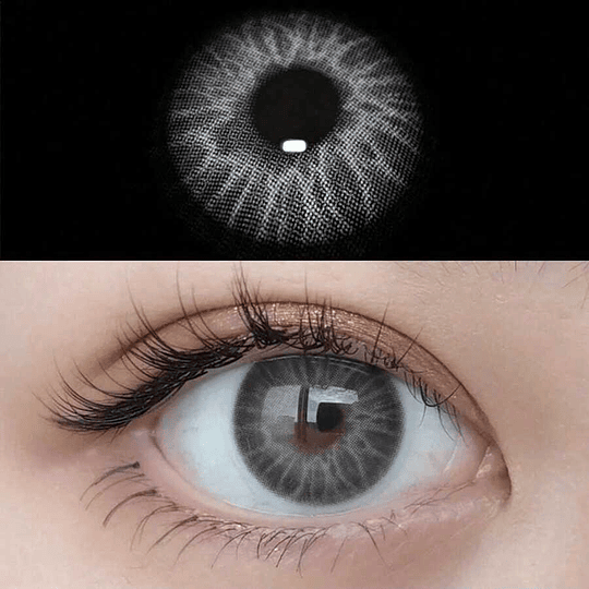 1 Par De Lentes De Contacto Unissex Gelatinosas Coloridas, Lançamento Anual, Lentes Cosméticas