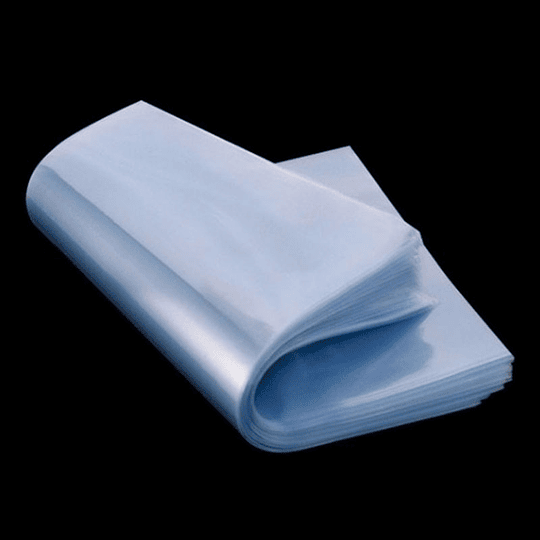 100pcs PVC Filme Termoencolhível Embalagem, Saco de Armazenamento, Saco de Embalagem Selado para Varejo, Saco de Plástico Transparente, Saco de Embalagem Cosmética de Presente