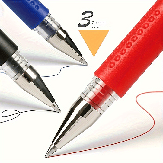 18pcs Conjunto De Canetas Gel Material Escolar Preto Azul Vermelho Cor De Tinta 0,5mm Caneta Esferográfica Caneta Kawaii Estudantes Material Escolar Escritório Stationery