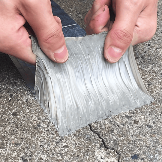 1pc fita de vedação forte, fita super impermeável, fita de folha de alumínio, fita de reparação grossa autoadesiva, para vedação e fixação
