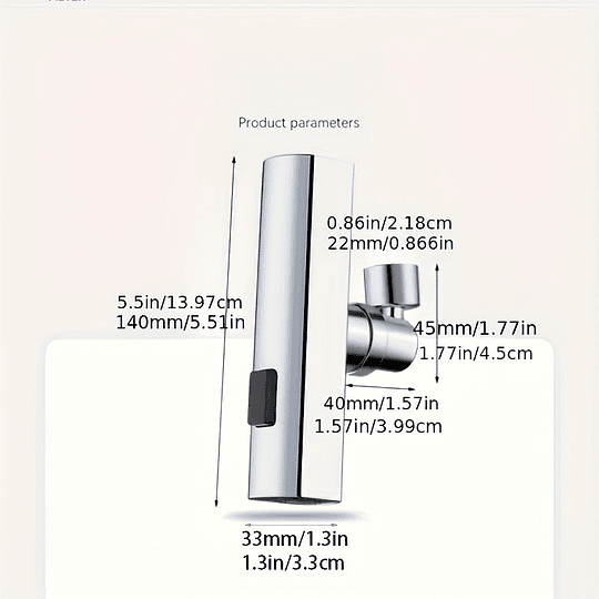 1pc adaptador de torneira multifuncional, torneira de lavatório de casa de banho, acessórios de substituição de torneira de pia, essencial para casa + 5pcs adaptador de torneira