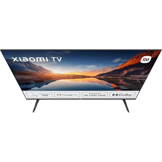 TV A 2025 32" Smart TV HD HDR, Google TV, controlo de voz, Dolby, preto