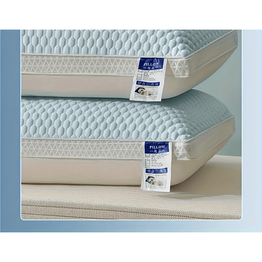 2 peças de almofadas de tofu respiráveis ​​e refrescantes - suporte para relaxamento e pescoço, conforto fácil para dormir em casa, quarto, hotel - presente de férias perfeito