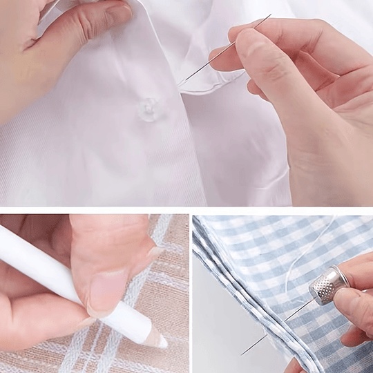 172pcs Kit de Costura, Suprimentos de Costura de Qualidade Mini Para DIY, Iniciantes, Adultos, Emergência, Acampamentos de Verão, Viagens e Casa Com Bolsa de Armazenamento. (8,4in...