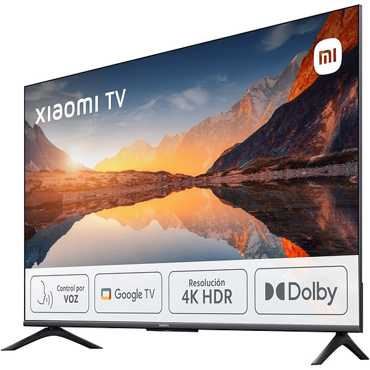 TV A 2025 32" Smart TV HD HDR, Google TV, controlo de voz, Dolby, preto
