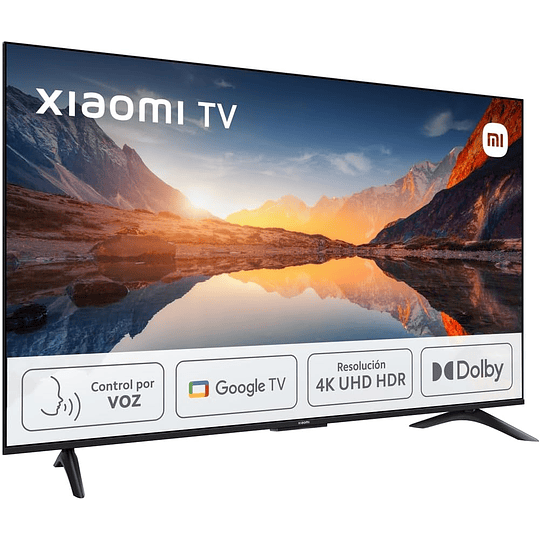 TV A 2025 32" Smart TV HD HDR, Google TV, controlo de voz, Dolby, preto