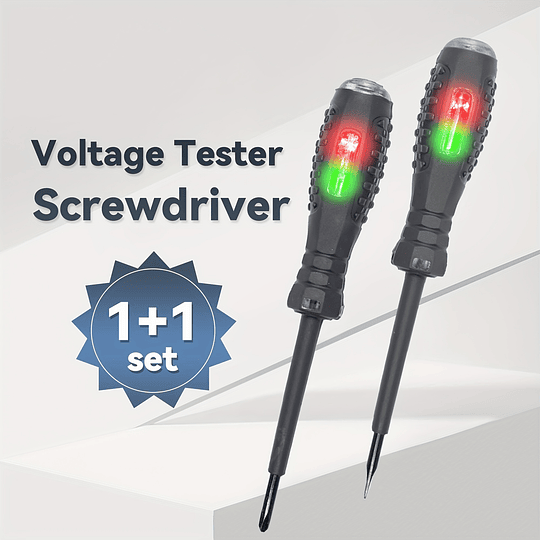 2 peças eletricista multifuncional de alto torque chave de fenda leve colorida cabeça de sucção magnética caneta elétrica teste zero fio fogo fio cabeça com fenda cabeça phillips
