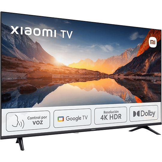 TV A 2025 32" Smart TV HD HDR, Google TV, controlo de voz, Dolby, preto