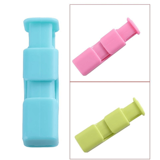 6pcs clipe de vedação de pão, clipe de vedação de saco de lanche de pressão, clipe de preservação de alimentos, clipe de embalagem a vácuo, acessórios de cozinha, humidade de vedação de preservação pa