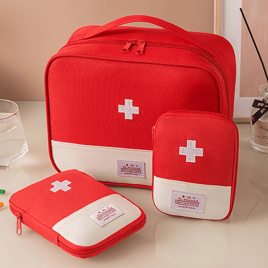 3 unidades / conjunto Bolsa portátil de viagem, bolsa versátil para desportos ao ar livre com fecho, organizador doméstico