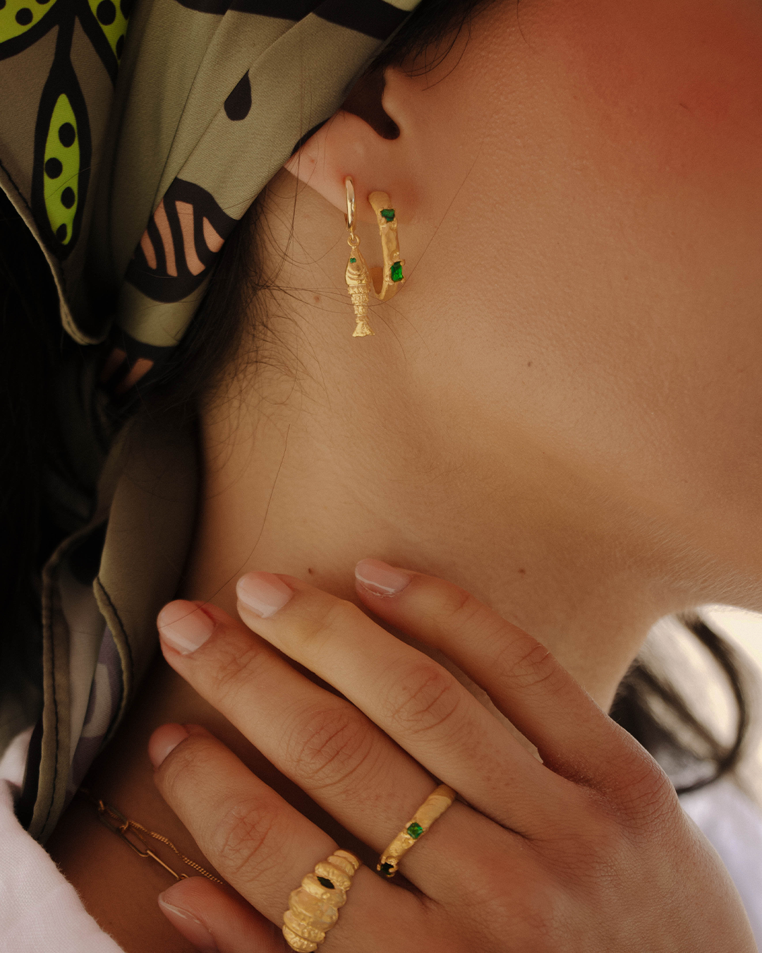 Argola Singular Fish