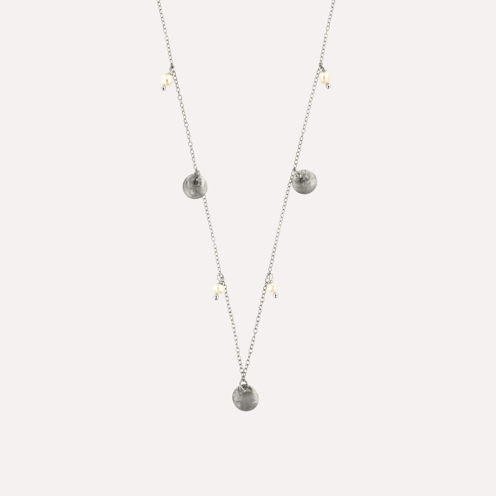 Colar Toscas & Pearl Drops