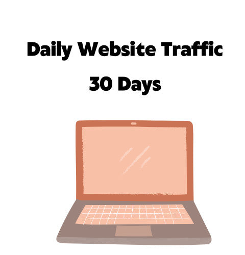 Daily Website Traffic Boost with SEO for 30 Days