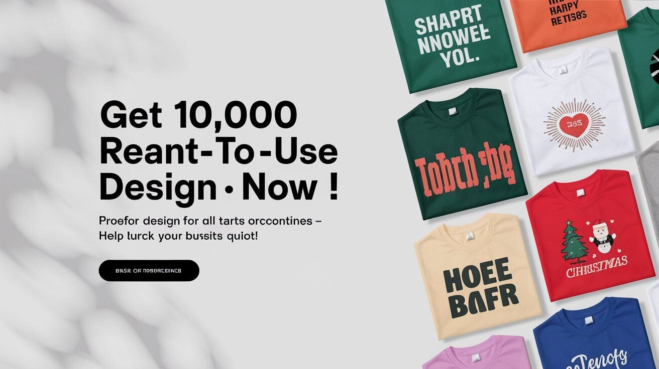 T-shirt Designs -Unlock 10,000 Premium  – Affordable & Ready to Print