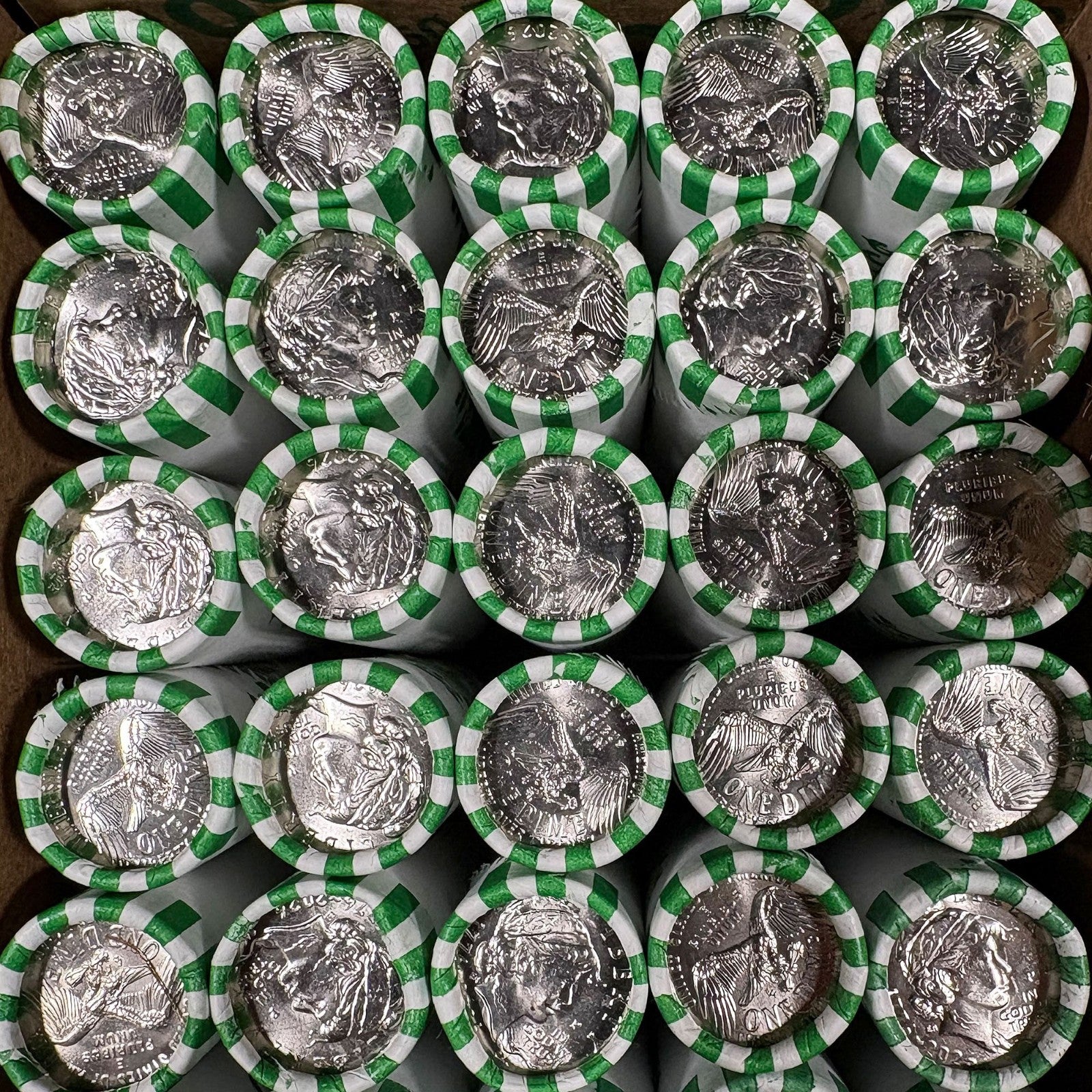 America 250 EMERGING LIBERTY DIMES 1776–2026 Uncirculated Rolls Set - P & D Mint